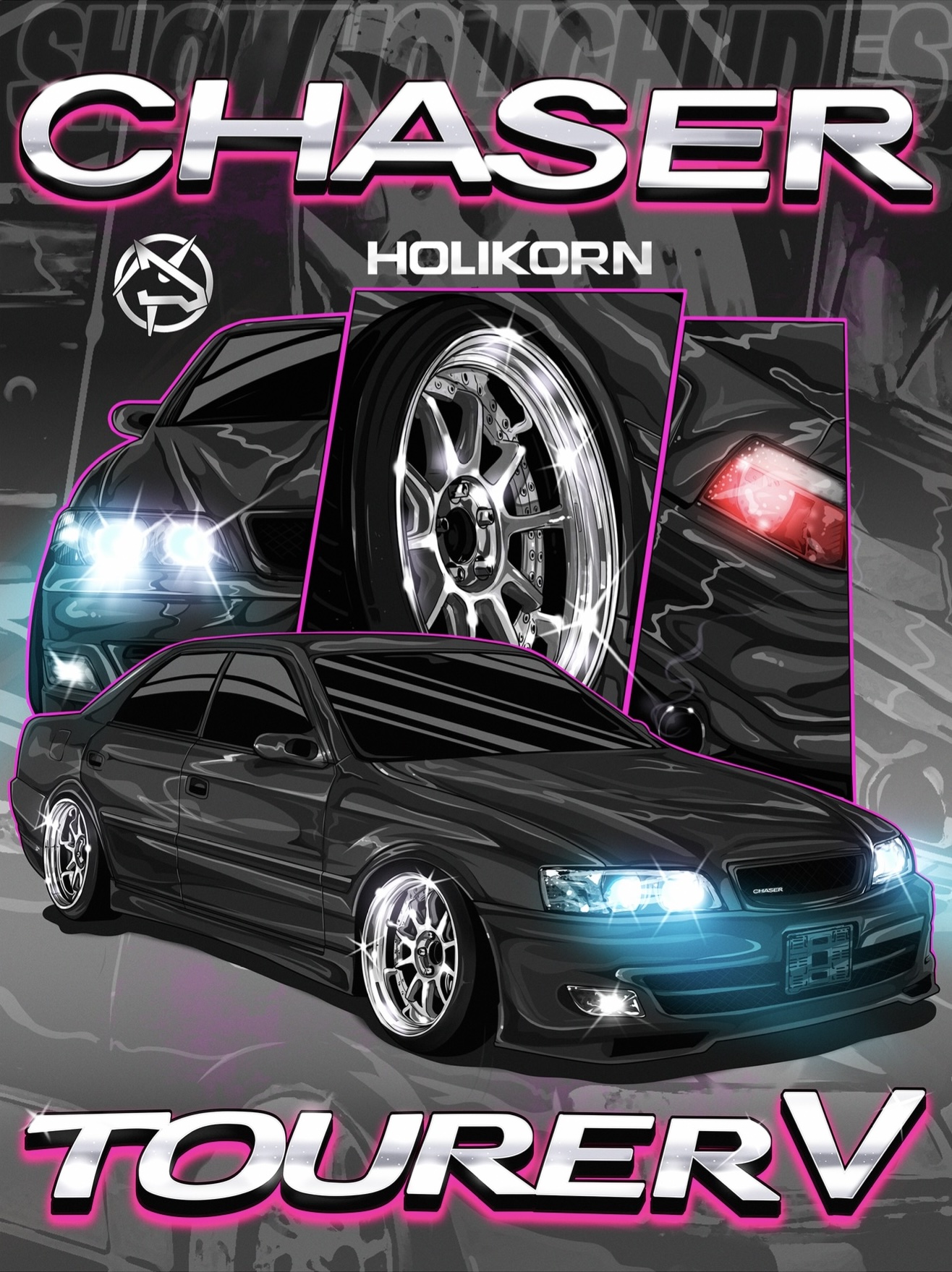 Наклейка Chaser Tourer V