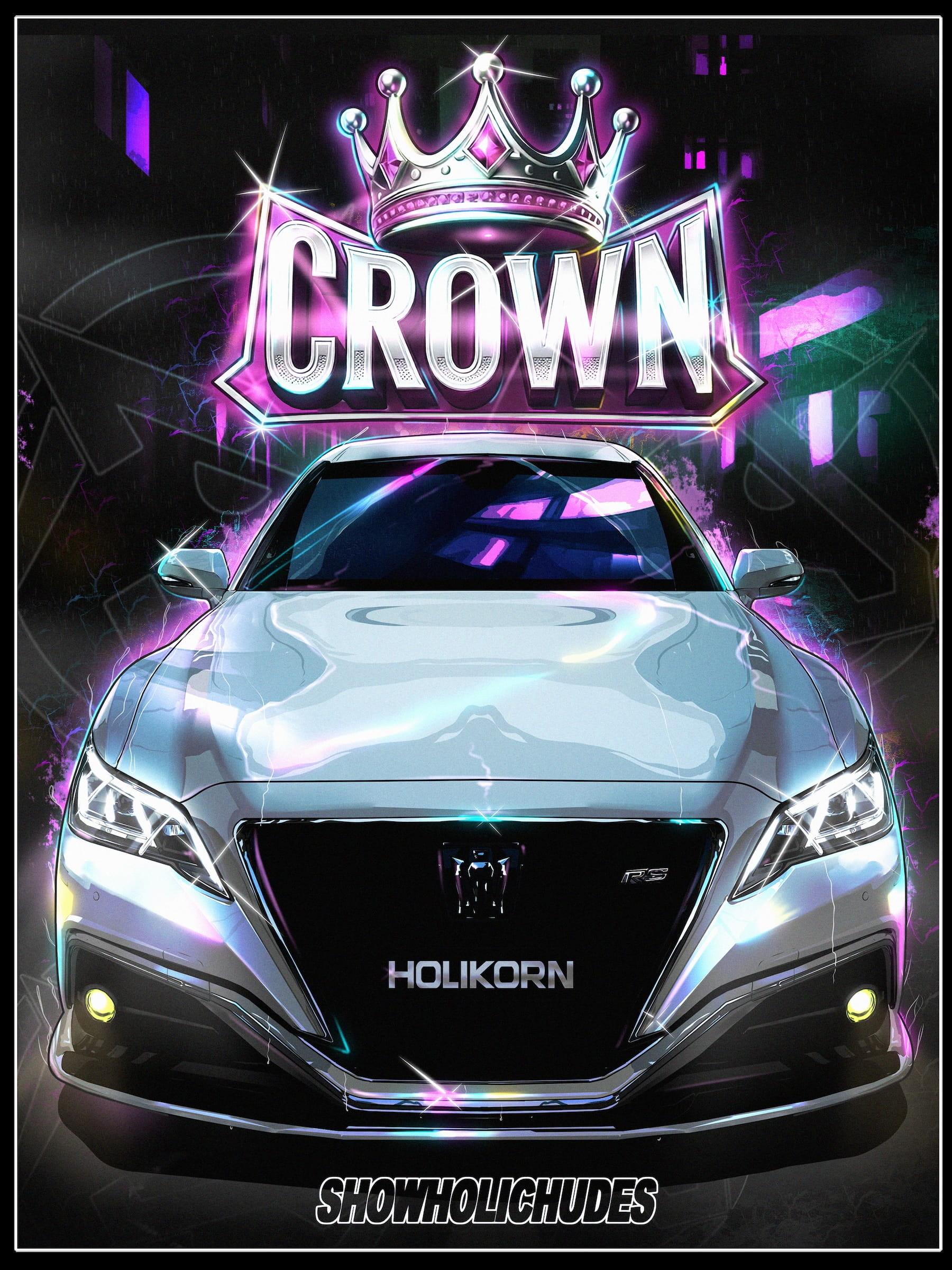 Стикер Toyota Crown
